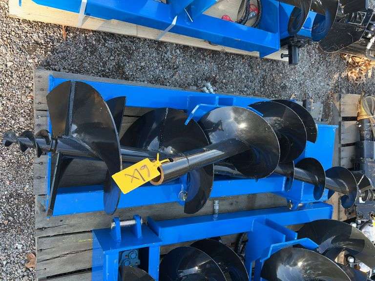 GIYI skid steer loader auger and extra rod image