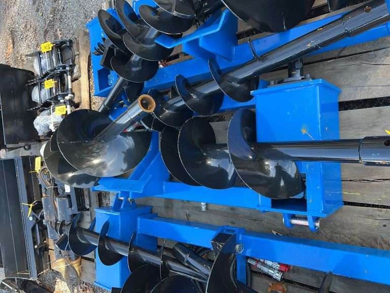 GIYI skid steer loader auger and extra rod image