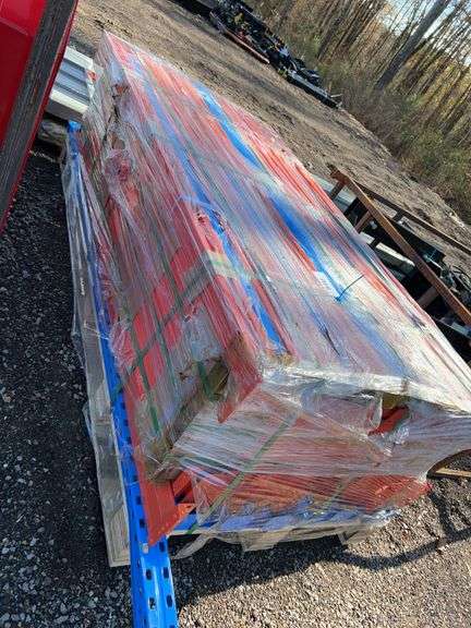 FUTURE 6-Section Heavy Duty Metal Shelving - 40ft Industrial Rack image