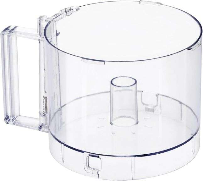 Top with 4 Locking Tabs FP-631AGTXT-1 Food Processor Work Bowl 7-Cup Compatible with Cuisinart DLC-10 Series DLC-10, DLC-10P, DLC-10SY, DLC-10SYP1, DLC-5,DFP-7,Fits DLC-117BGTXT1 Work Bowl Cover image