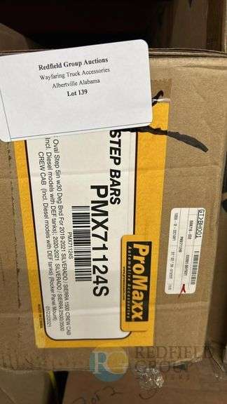 ProMaxx PMX71-124S Truck Step Bars, Stainless Steel, Polished Finish image