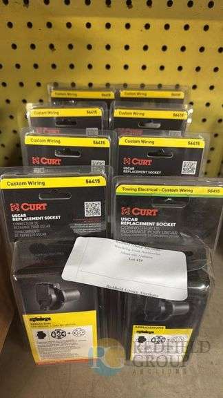 Curt Towing Electrical Wiring Harness Part Number 56415 USCAR Socket image