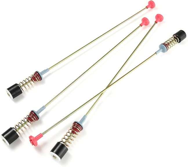 4Pcs Washer Suspension Rods DC97-05280W, DC97-16350U, DC97-16350T Compatible with Samsung Top Load Washer WA50R5200AW/US, WA50R5400AV/US, WA45T3200AW/A4, WA50R5400AW/US image