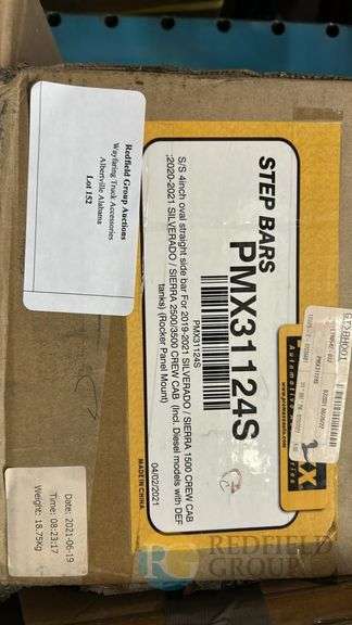 AMP Research Step Bars PMX31124S for 2007-2022 Silverado/Sierra 1500 image