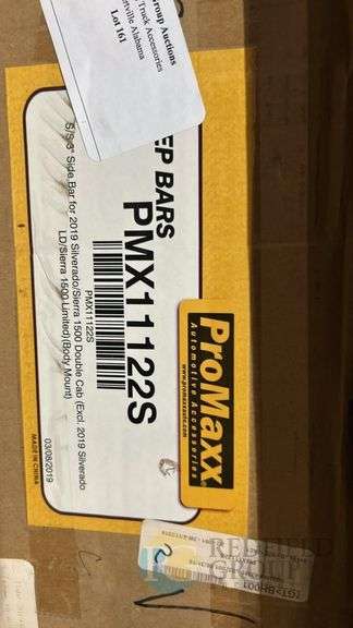 ProMaxx Step Bars PMX1122S for 2019 Silverado/Sierra 1500 Double Cab image