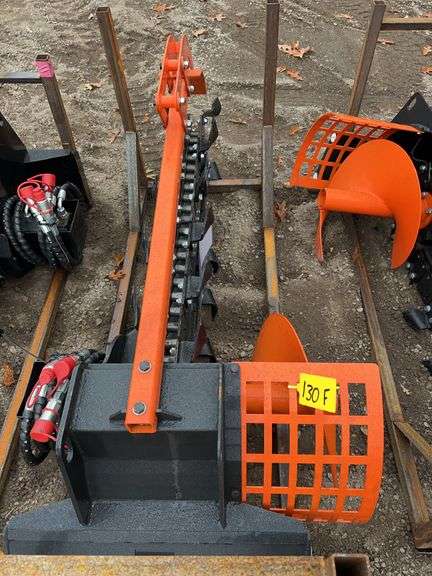 FUTURE FT-X39F 39" Mini Skid Steer Trencher - 950mm Depth image