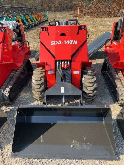 2025 AGT SDA-140W - Compact Wheel Loader w/ 15HP RATO Gas Engine & EPA Cert image