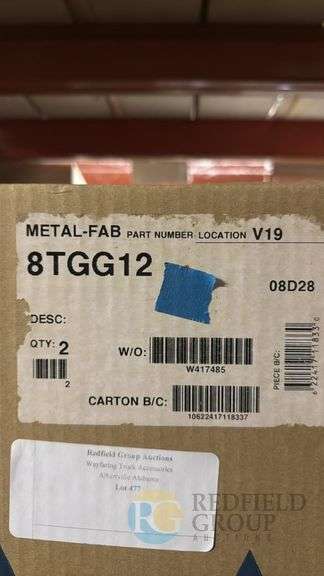 Metal-Fab 8TGG12 Chimney Pipe, 8"x12", 2100Â°F Temp Guard image