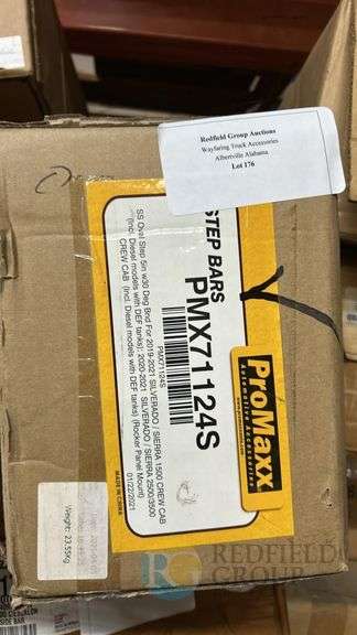 ProMaxx PMX71124S Step Bars, Compatible with 1999-2013 Chevy/GMC Crew Cab image