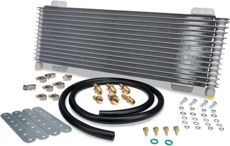 40k Transmission Oil Cooler lpd47391 Compatible with tru Cool Heavy Duty 40,000 GVW Max - Low Pressure Drop Trans Cooler image
