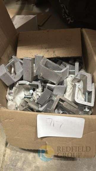 Aluminum Solar Panel Mounting Clamps, Clamping Type, Approx. 20-30 Pieces image