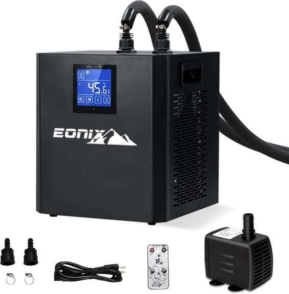 Ice Bath Chiller for Cold Plunge,1/3 HP Ice Bath Chiller with Household Submersible Water Pump,Insulation Pipe, Ideal for Cold Bath Plunge Tub image