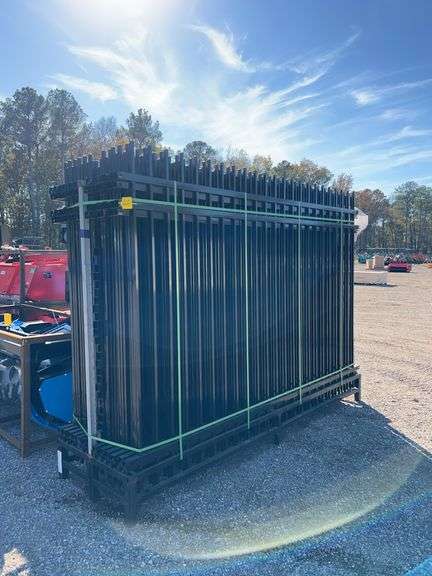 2025 Raytree RPCF10-7Ft Powder Coated Fencing - 10'x7', 3-Rail, 24 Panels + 25 Posts image