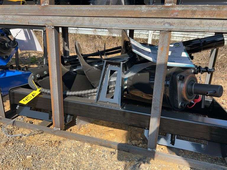 2025 Mower King SSECAG-Y With 3 Bits - Skid Steer Auger w/ 3 Bits (6", 12", 14") image