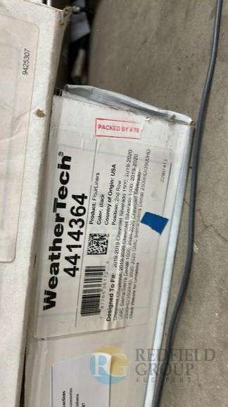 WeatherTech Floor Liners Model 4414364 for Ford F-150 (2015-2020) USA image