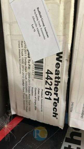 WeatherTech FloorLiner Car Mats, Part #442161, Fits Ram/Dodge 2003-2012 image