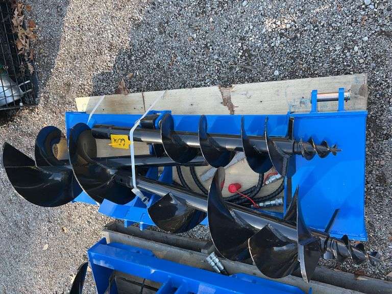 GIYI skid steer loader auger and extra rod image