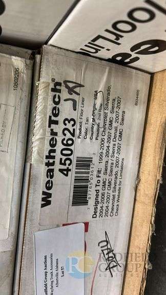 WeatherTech Rear Floor Liner for 1999-2007 Chevrolet Silverado & GMC Sierra image