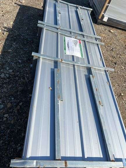 KJ K0311 10ft Galvalume Corrugated Steel Roofing - Qty 100 Sheets image