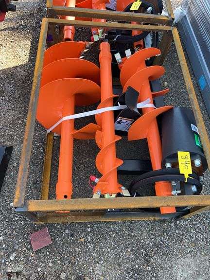 2025 Raytree RMA42 Skid Steer Auger - 42" Max Depth, 3 Bits (10" 12" 18") image