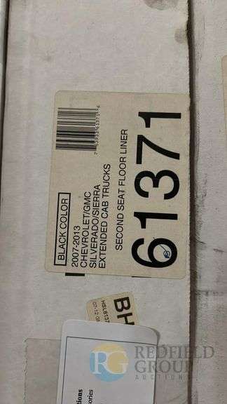 Chevrolet/GMC Silverado/Sierra Floor Liner, Black, Serial 61371 image