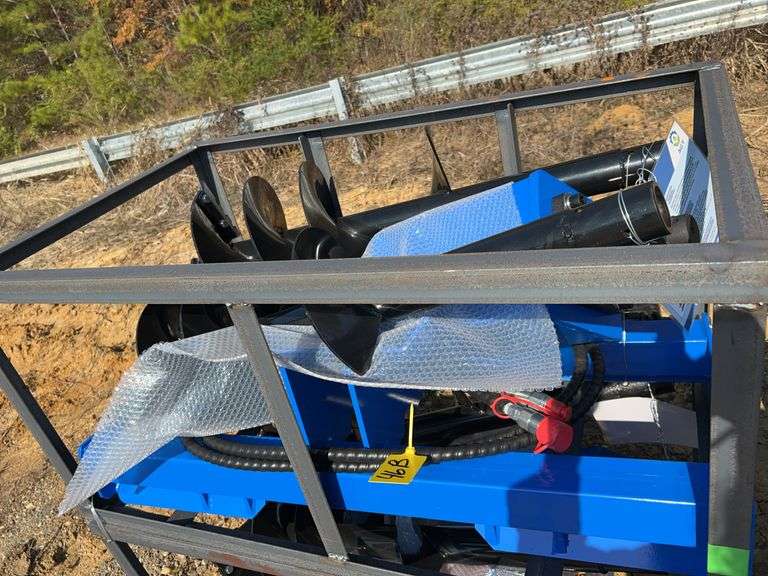 2025 AGT SSECAG-Y With 3 Bits - Skid Steer Auger w/ 3 Bits (6", 12", 14") image