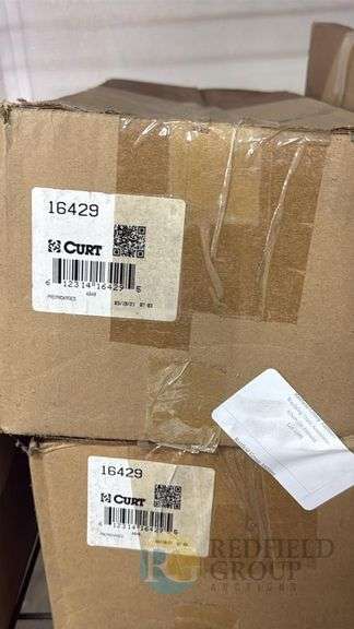 CURT 16429 Trailer Hitch Receiver, 16,000 lbs Capacity, 2" Receiver Tube image