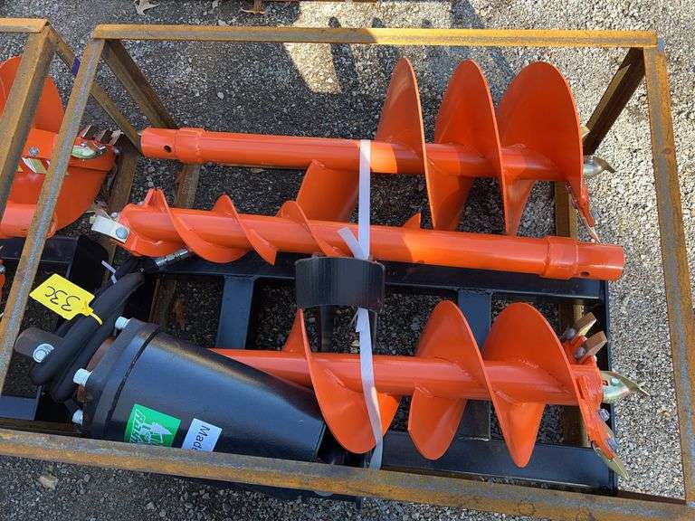 2025 Raytree RMA42 Skid Steer Auger - 42" Max Depth, 3 Bits (10" 12" 18") image