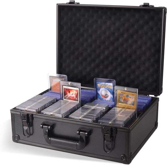 Toploader Storage Box Trading Card Storage Case, Sports Baseball Card Storage Box, Cards Case Holder (Holds 630+ Toploaders) image