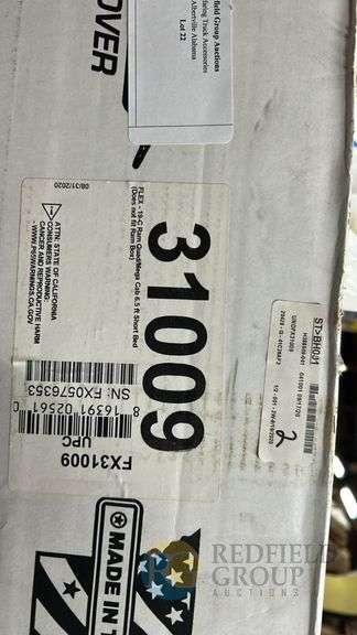 UnderCover Flex Hard Folding Truck Bed Cover, Model 31009, Made in USA image