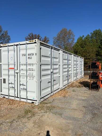 40' High Cube 10 Door Shipping Container image