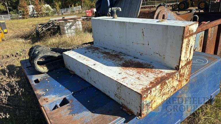 Steel Fuel Storage Tank, L Shaped Transfer Tank image