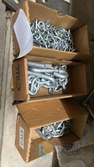 STC3 Chain Hooks, Galvanized Steel, S-Hook Type image