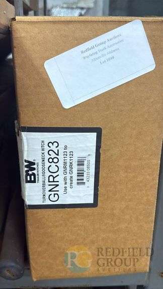 BW Trailer Hitches GNRC823 Turnoverball Gooseneck Hitch, 30,000 lbs Capacity image