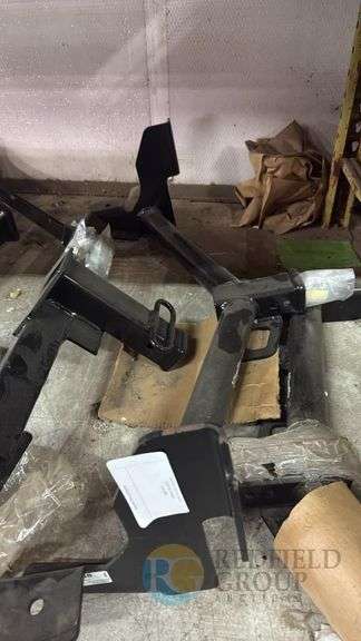 Trailer Hitch Receiver Model 75938, Black Finish, Made in Mexico image