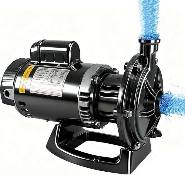 PB4-60 Booster Pump (3/4 HP), Replacement for Polaris PB4-60, Compatible With Polaris Vac-Sweep 280 380 480 3900 180 Pressure Side Pool Cleaners, 115V/230V Dual Voltage, 60Hz image