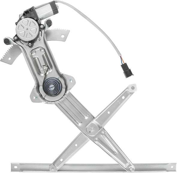 Obaee 741-126 Front Left Driver Side Power Window Regulator with Motor, Compatible with Ford Mustang 1994 1995 1996 1997 1998 1999 2000 2001 2002 2003 2004, Replace OE 1R3Z6323201AA, 3R3Z6323201AA image
