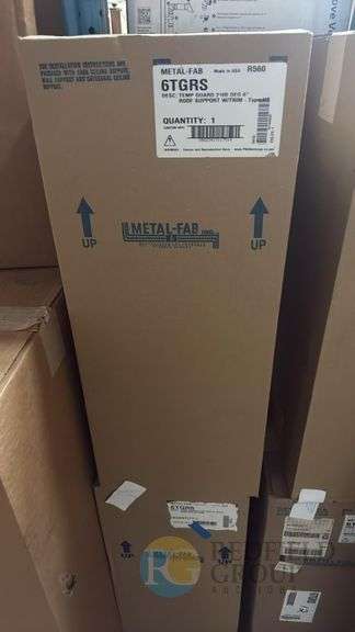 Metal-Fab 6TGRS Roof Support with Trim, 2100Â°F, Made in USA image