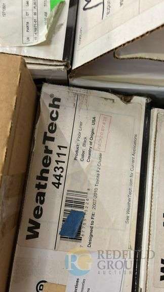 WeatherTech Floor Liner, 2007-2010 Toyota FJ Cruiser, Part No. 443111, USA image