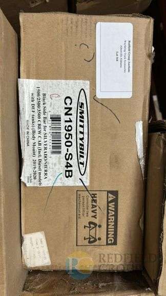 Smittybilt CN1950-S4B Black Side Bar for Silverado/Sierra image