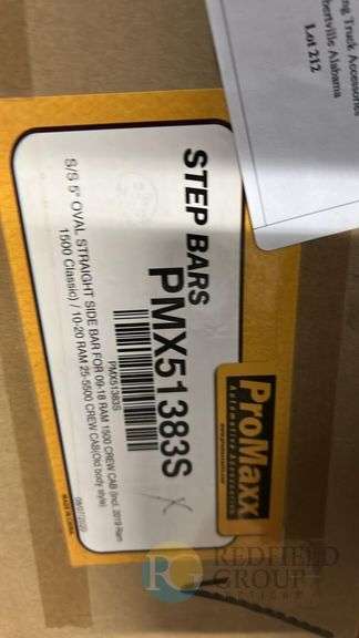 ProMaxx PMX51383S Step Bars - 61.5" Oval, Chevrolet/GMC 1500/2500/3500 image