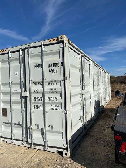 40 High Cube - 10 Door Storage Container image