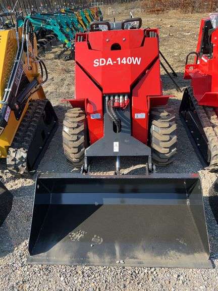 2025 AGT SDA-140W - Compact Wheel Loader w/ 15HP RATO Gas Engine & EPA Cert image