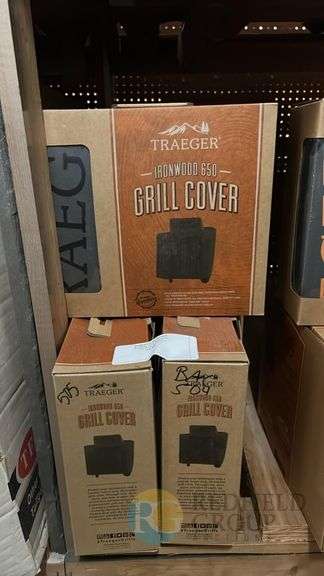 Traeger Ironwood 650 Grill Cover, Black, Water-Resistant, Custom Fit image