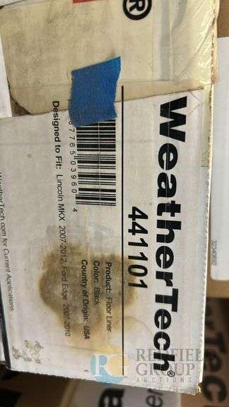 WeatherTech Floor Liner 441101 for Lincoln MKX & Ford Edge 2007-2010 image