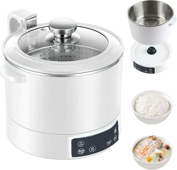 MACTANO Low Sugar Rice Cooker, 3 in 1 Multi Function 3L Smart Controlled Lifting Removal Sugar with Delay Timer image
