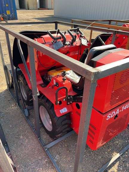 2025 AGT SDA-140W - Compact Wheel Loader w/ 15HP RATO Gas Engine & EPA Cert image