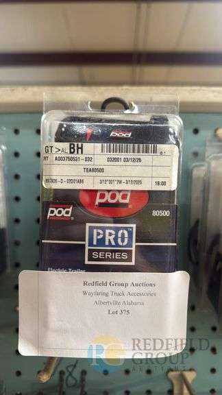 3 Pod 80500 Electronic Trailer Brake Control, Pro Series, Black image