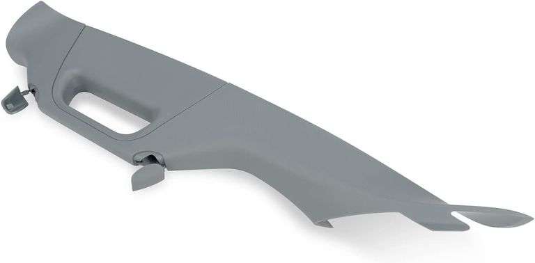 Qagea A-Pillar Grab Handle Interior Trim Driver Left Side Replacement for 2011-2016 Ford F250 F350 F450 F550 Super Duty Replace BC3Z-2503599-AC BC3Z2503599AC(Left, Gray) image