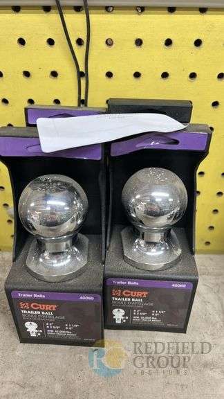 CURT 40069 Trailer Balls, 2 5/16" Diameter, 10,000 lbs Capacity image
